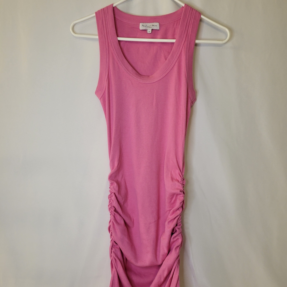 Michael Stars Vibrant Pink Tank Top - Picture 2 of 4